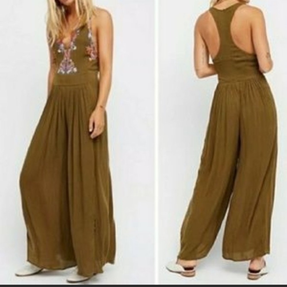 Free People Olive Almafi Jumper